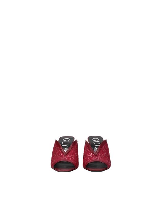 Gucci Mini Double G Sandal Red Rubber - 660243 J8700 6549 - US