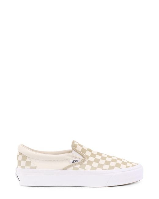 Slip-On 98 Canvas Sneakers-Uomo di Vans in White da Uomo