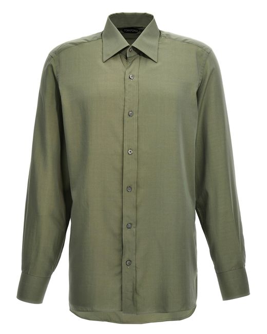 Tom Ford Green 'Parachute' Shirt for men