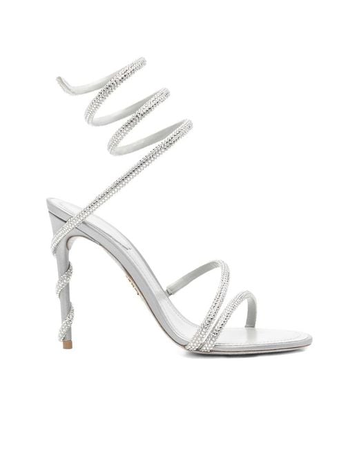 Rene Caovilla White Shoes