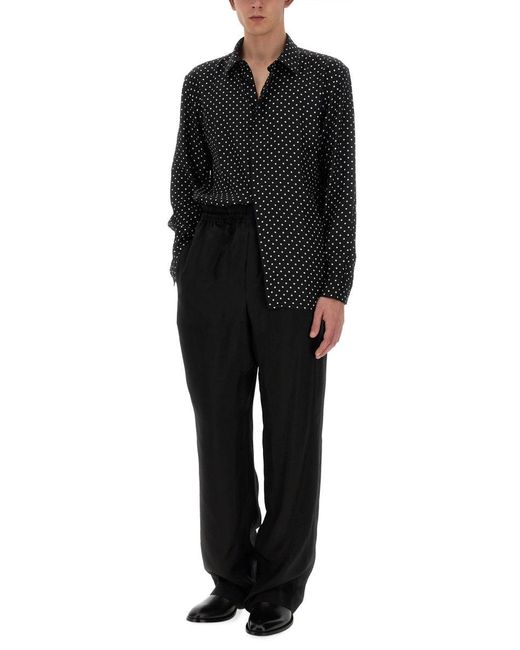 CAMICIA di Saint Laurent in Black da Uomo
