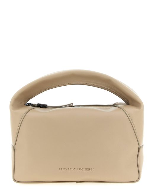 Hobo Duo Borse A Mano-Donna di Brunello Cucinelli in Brown