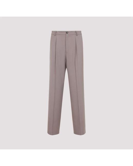 Dries Van Noten Gray Penrud Pants for men