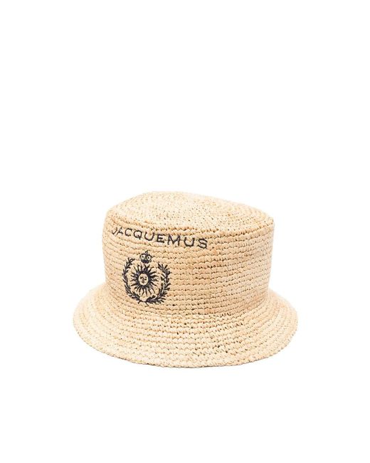 Cappelli Neutro-Uomo di Jacquemus in Natural da Uomo