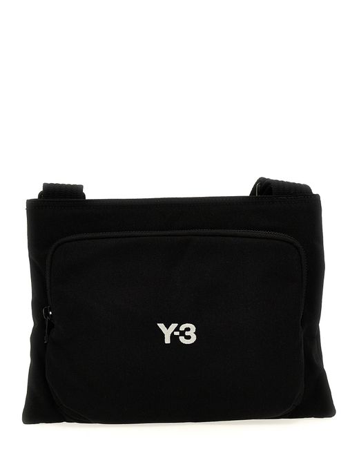 Y-3 Black Sacoche Crossbody Bags