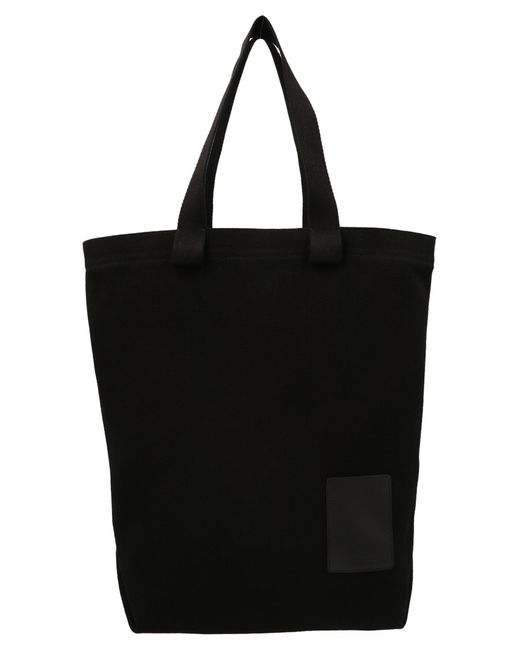 Il Bisonte 'robur' Shopping Bag in Black | Lyst