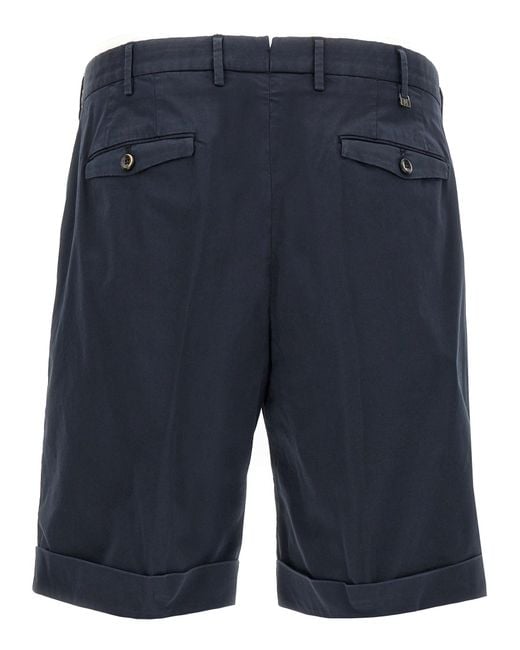 Cotton Bermuda Shorts Bermuda E Short Blu-Uomo di PT Torino in Blue da Uomo