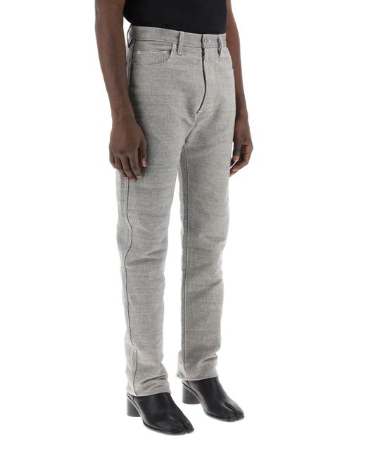 Maison Margiela Gray Five-Pocket Trousers for men
