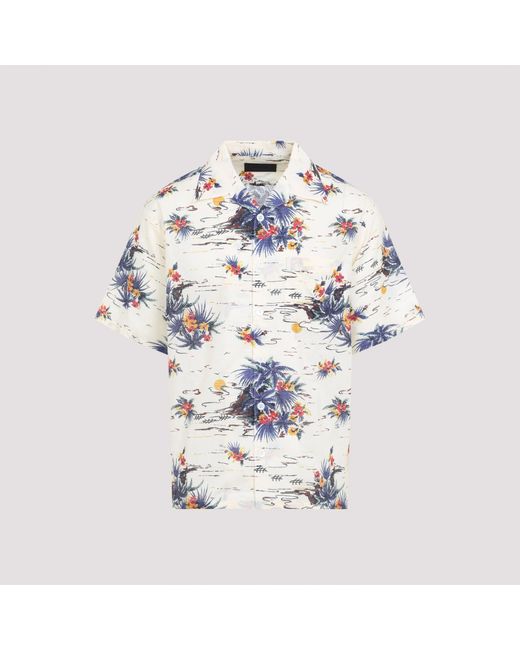 Prada Metallic Shirts Nude & Neutrals for men