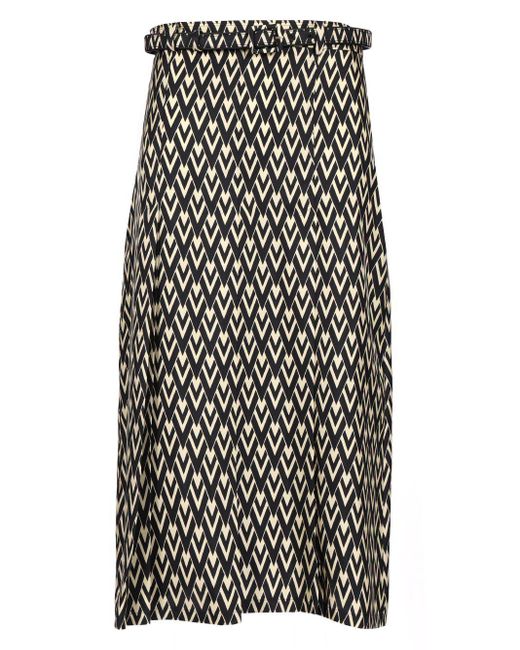 【関税&送料込】Valentino Garavani Silk Twill Pleated Skirt Valentino Garavani Silk Twill Pleated Skirt Skirts in Black