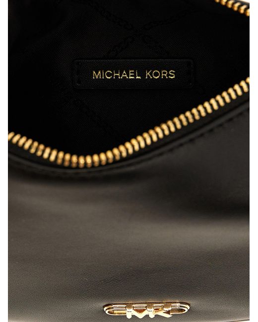 MICHAEL Michael Kors Small Bracelet Pouchette Hand Bags Black