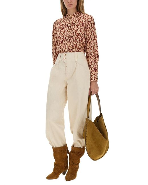 Pants "Oumaya"-Donna di Isabel Marant in Natural