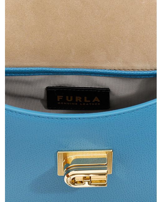 Furla 1927 Mini Crossbody Bags in Blue Lyst
