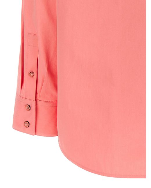 Jil Sander Pink Poplin Shirt Shirt, Blouse