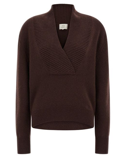 Loulou de Saison Brown Makela Sweaters And Cardigans