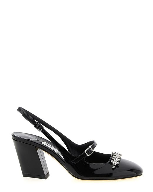 Jimmy Choo Black 'Belinda' Slingback
