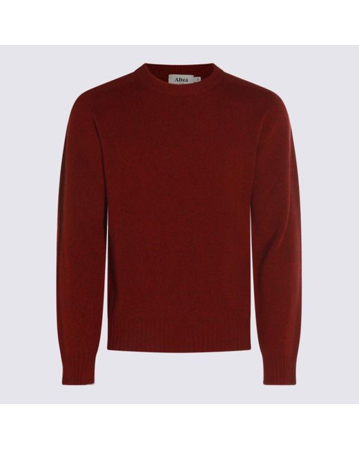 Sweaters Marrone-Uomo di Altea in Red da Uomo