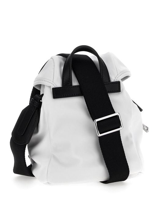 Moncler White Mini Trick Crossbody Bags