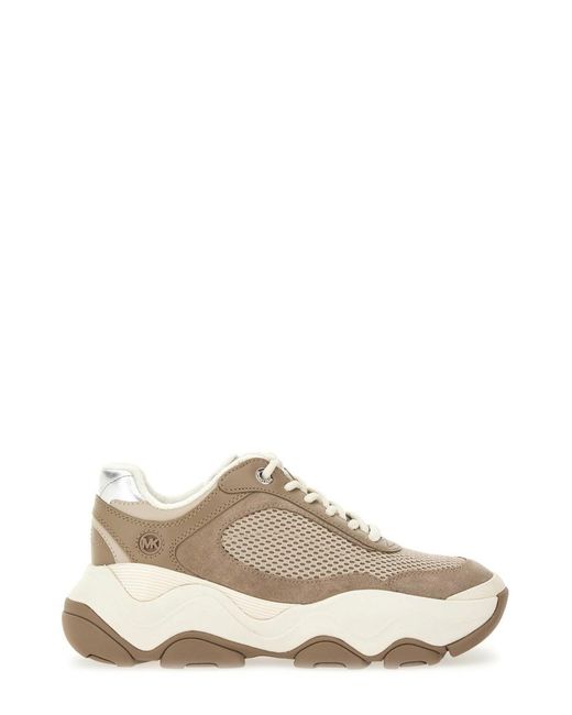 "Atlas" Leather Sneaker-Donna di MICHAEL Michael Kors in White