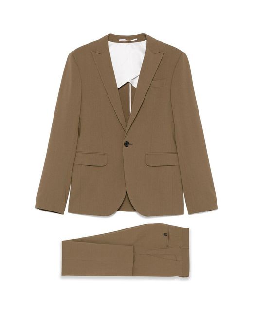 DSquared² Brown Cotton Suits & Dresses for men