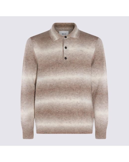 NN07 Natural Sweaters Light Camel for men