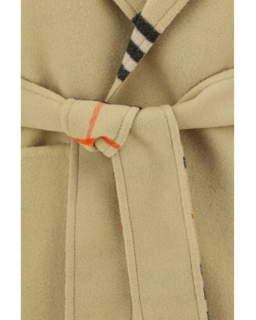 Burberry Natural S Breasted Coat