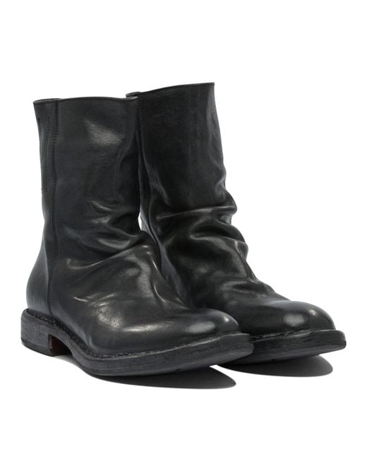 Moma Black Ankle Boots