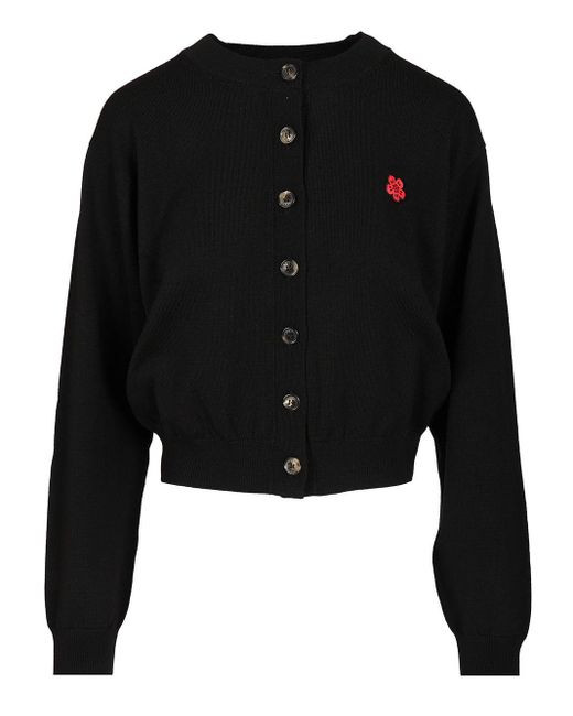 KENZO Black Boke Flower Knitwear