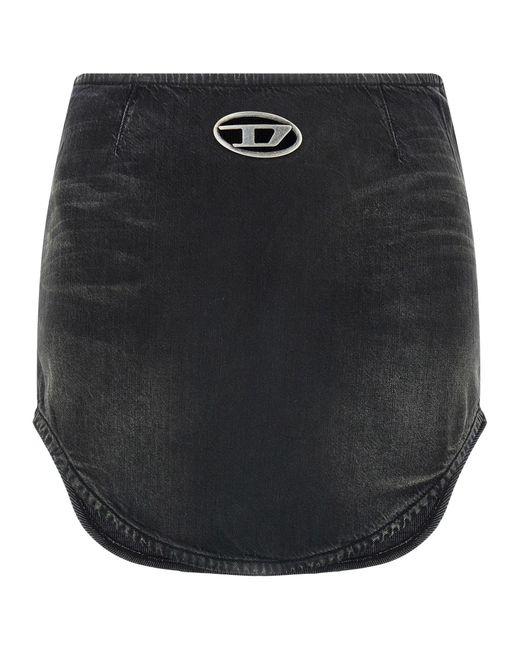 DIESEL Black De-Vany-S Skirts