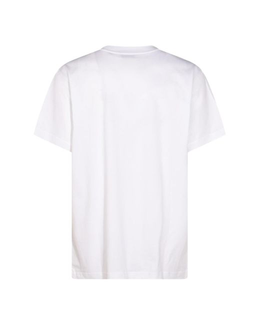 Moschino White T-Shirts And Polos for men