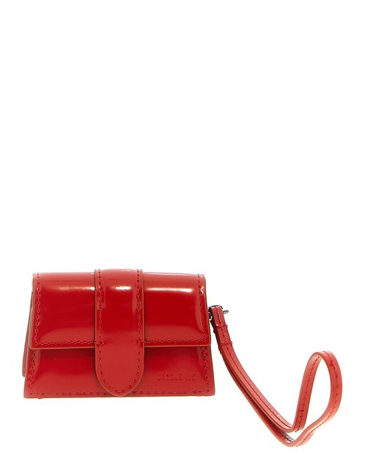 Jacquemus Red Le Porte Bambino Wallets, Card Holders
