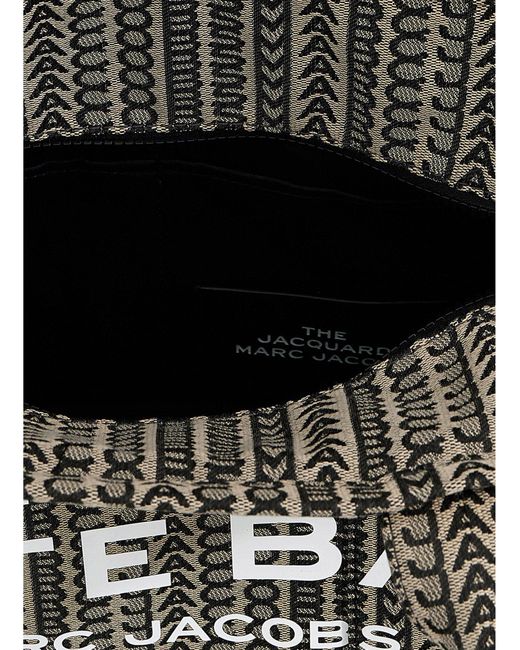 Marc Jacobs Black 'The Monogram Large Tote' Shopping Bag