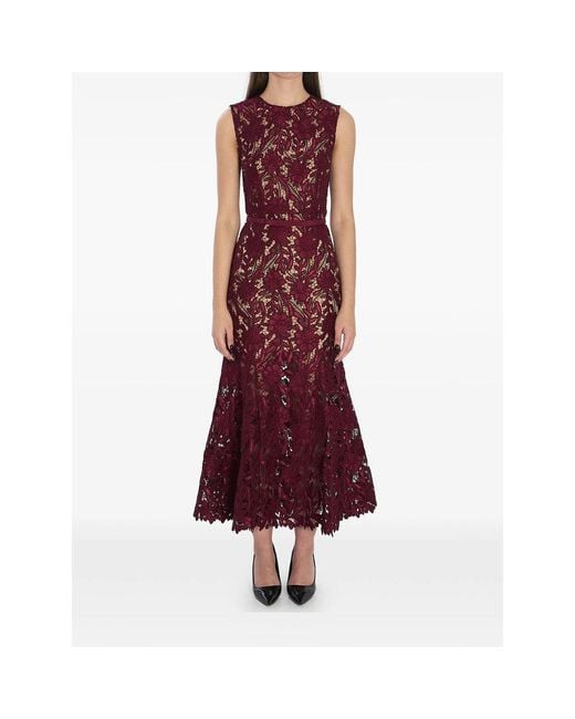 Self-Portrait Dresses Red