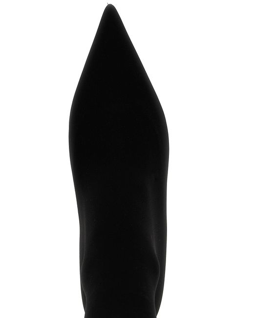 Cuissard Jersey Boots Stivali E Stivaletti Nero di Dolce & Gabbana in Black