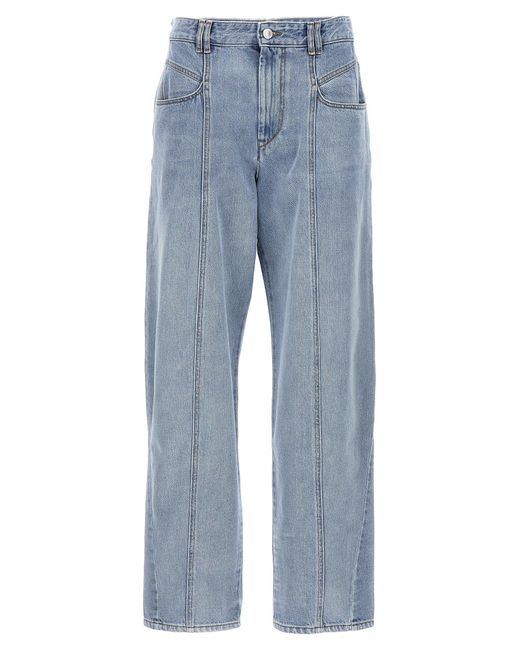 Isabel Marant Blue Vetan Jeans