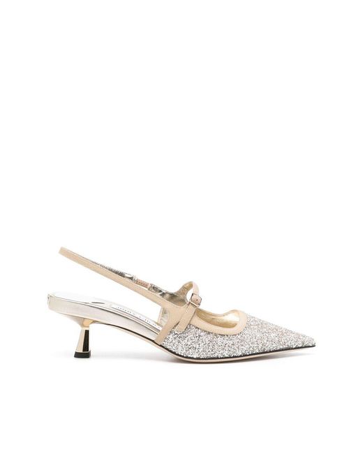 Jimmy Choo White Shoes