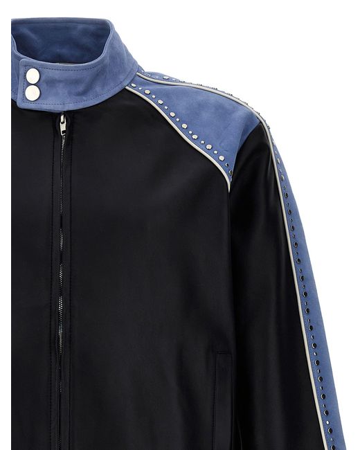 Wales Bonner Blue 'Marvel' Jacket for men