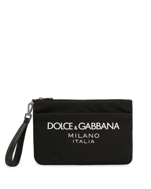 Dolce & Gabbana Black Wallet With Print for men