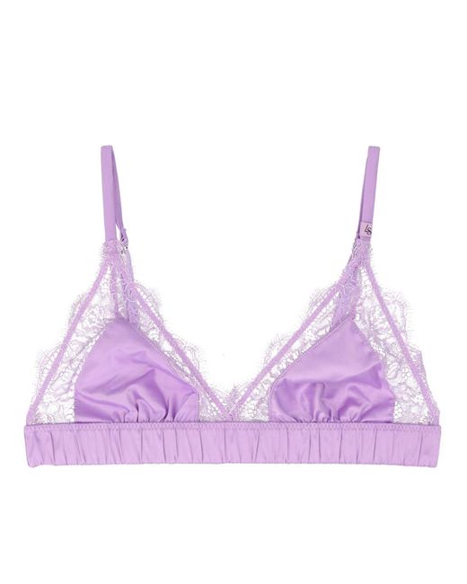 LoveStories Purple Love Lace Underwear, Body