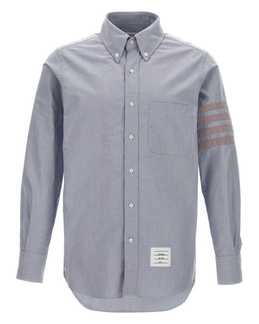 Thom Browne Blue '4 Bar' Shirt for men