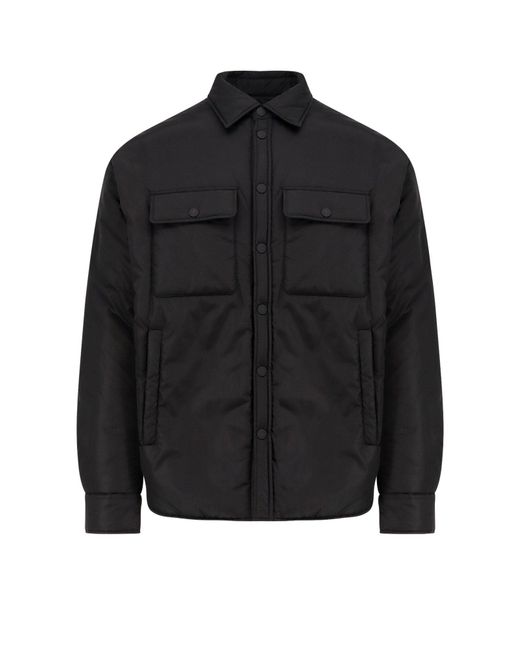 DSquared² Black Padded Nylon Jacket for men