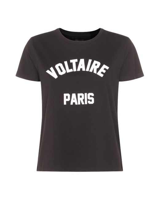 T-Shirts And Polos Blacks And Greys-Donna di Zadig & Voltaire