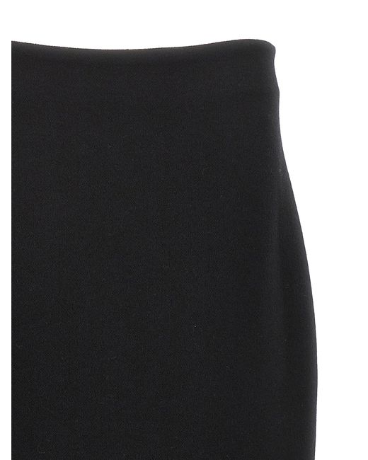 The Row Black Bartelle Skirts