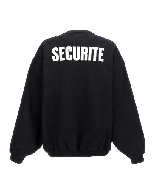 Polizei/Securite Felpe Multicolor di Vetements in Green
