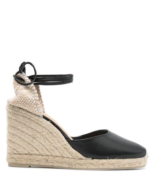 Castaner Metallic 90Mm Carina Espadrilles