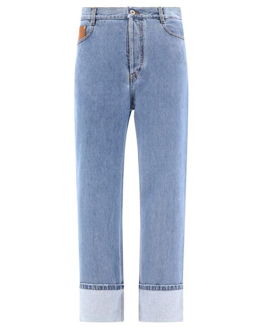 Fisherman Turn-Up Jeans Light-Uomo di Loewe in Blue da Uomo