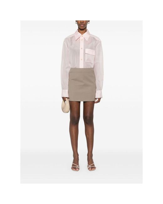 Camicie Seta-Donna di Khaite in Pink
