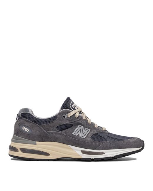 New Balance Gray Sneakers & Slip-On for men