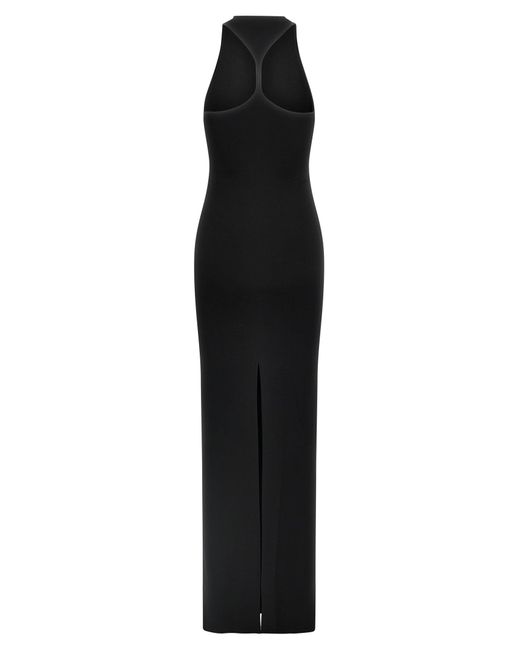 ワンピース SAINT LAURENT Black Viscose Long Dress Saint Laurent Black Viscose Long Dress – LOZURI®