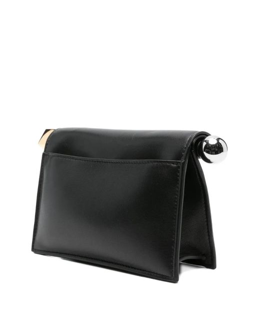 Jacquemus Black The Ronde Carré Small Clutch